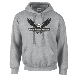 G185 Gildan Heavy Blend 8 oz., 50/50 Hooded Sweatshirt - Sport Grey